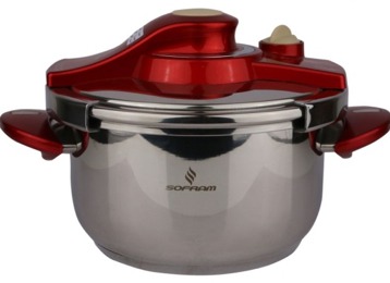 قدر ضغط من سوفريم, احمر, سعة 6 لتر