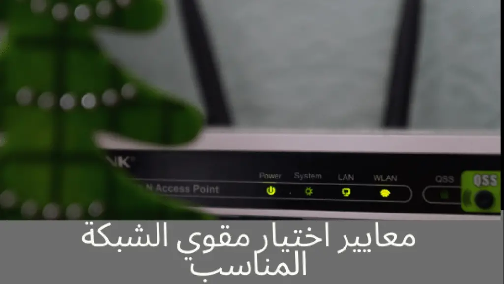 معايير اختيار مقوي الشبكة المناسب