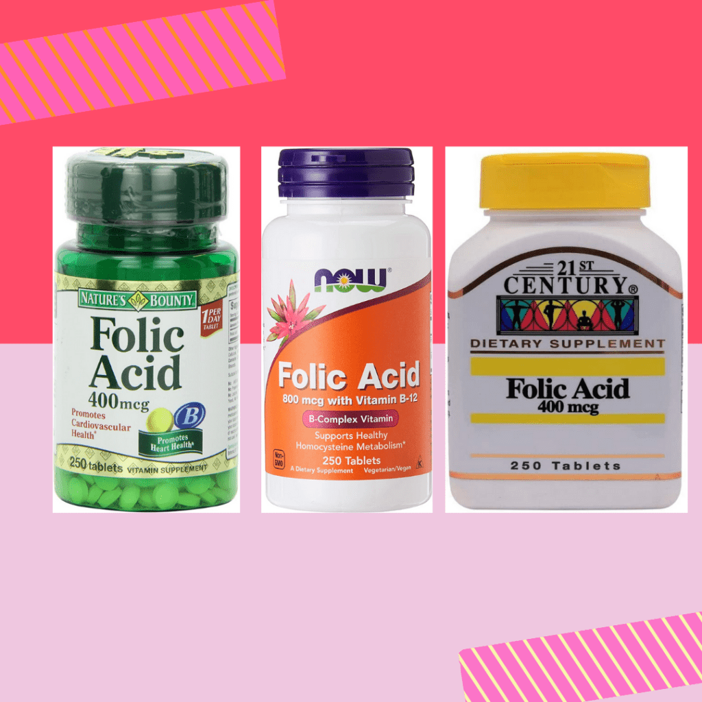 فيتامينات الحمل حمض الفوليك