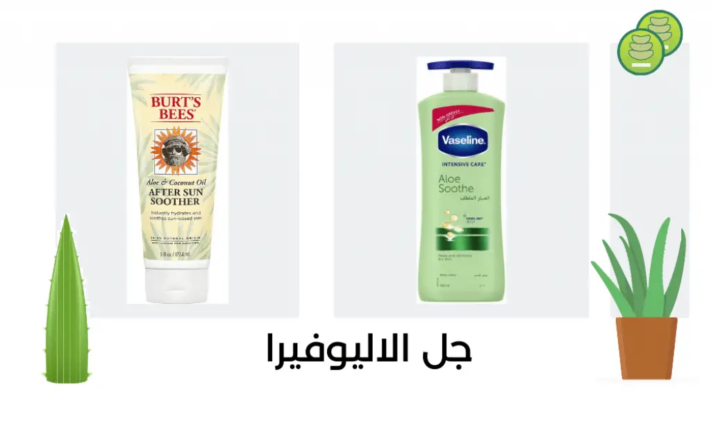 منتجات العناية بالبشرة التي تحتوي على الصبار